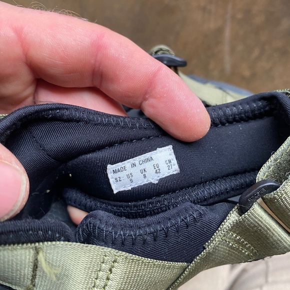 Suicoke Men's Olive Sandals - Picture 5 of 8